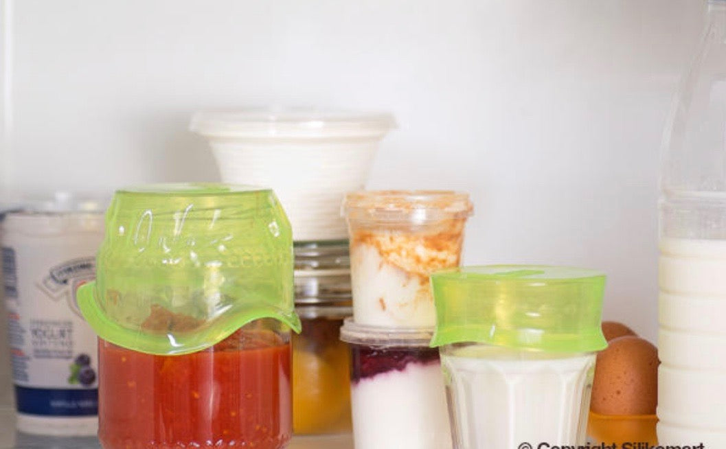 Tampa silicone- Ecologico- Tapar- vacuo- simple- proteger- guardar fresco- trechi- tamaps em silicone