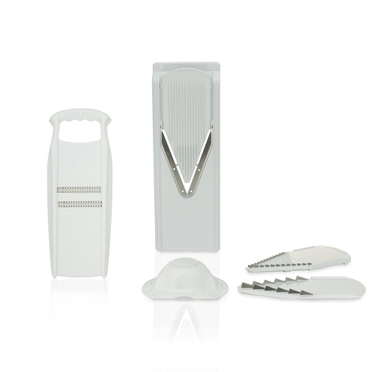 Mandolina V3 e ralador vegetariano