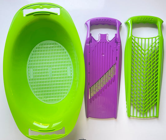 BLACK FRIDAY PROMO- Ralador duplo+ saladeira+ cortador de ondulação